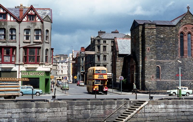 #11 Douglas Inner Harbour with Regent No. 70, 28 June 1971