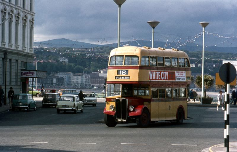 #29 Douglas Corpn. Regent No.62 at Sea Terminal, 27 June 1972