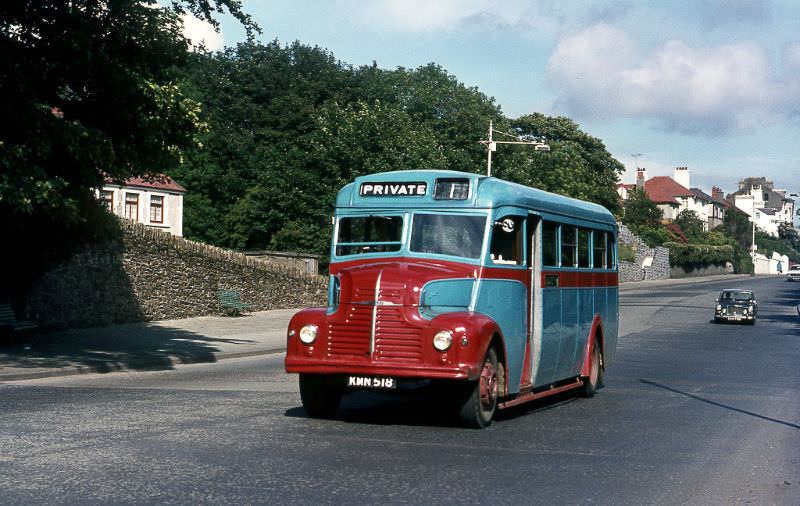 #30 Ex Douglas Leyland Comet KMN518, 27 June 1972