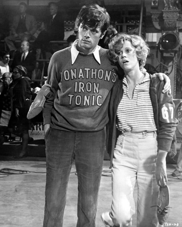 Jane Fonda During the Filming of ‘They Shoot Horses, Don’t They?’, 1969 Movies
