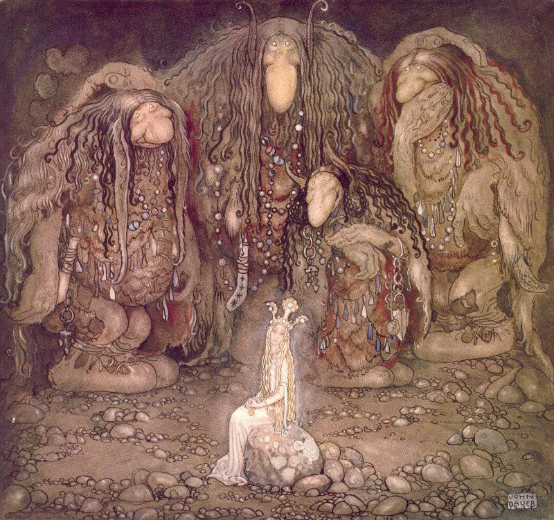 Trolls and princess, 1915