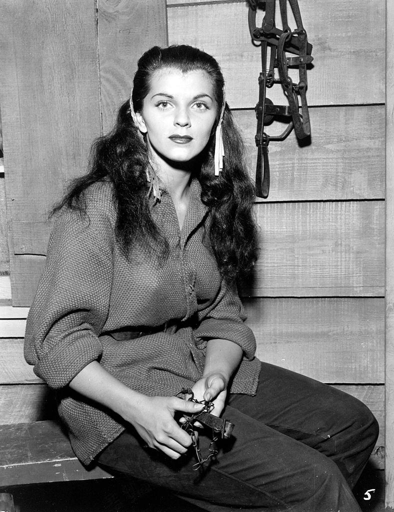 #16 Lisa Gaye in the movie Trapline, 1956.