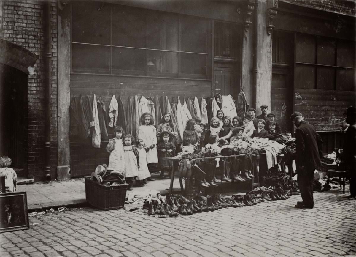 #21 A shop where old clothes are sold.
