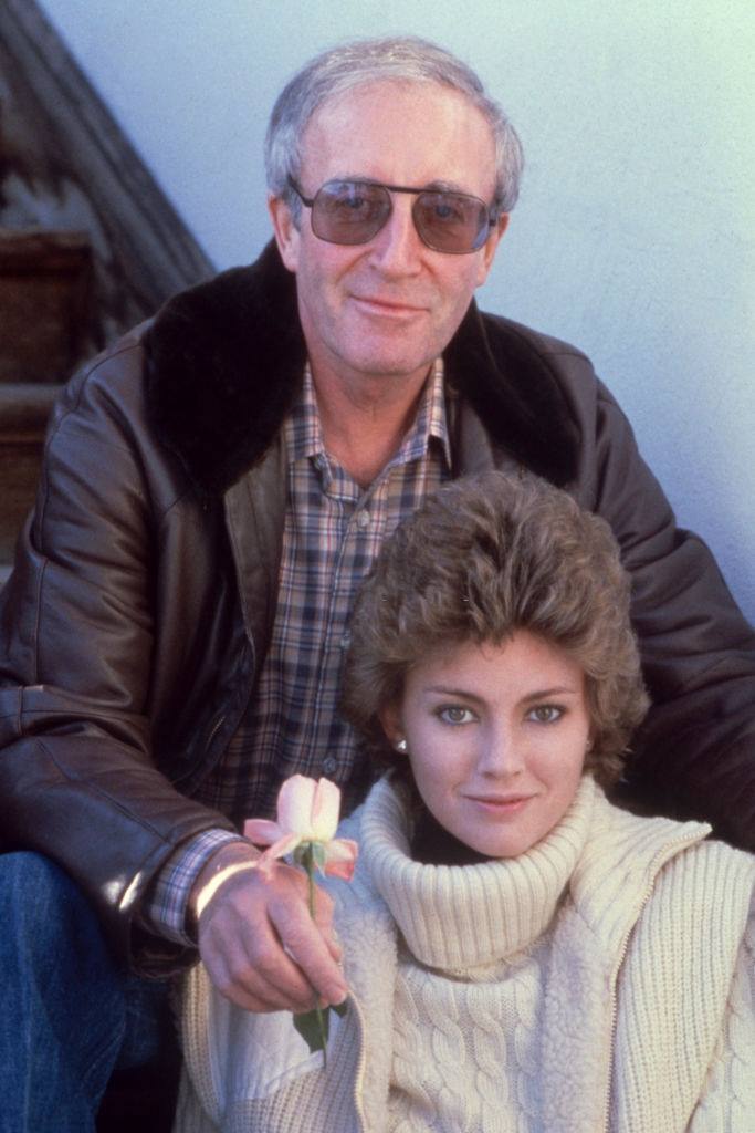 #7 Lynne Frederick with her husband Peter Sellers, 1979.