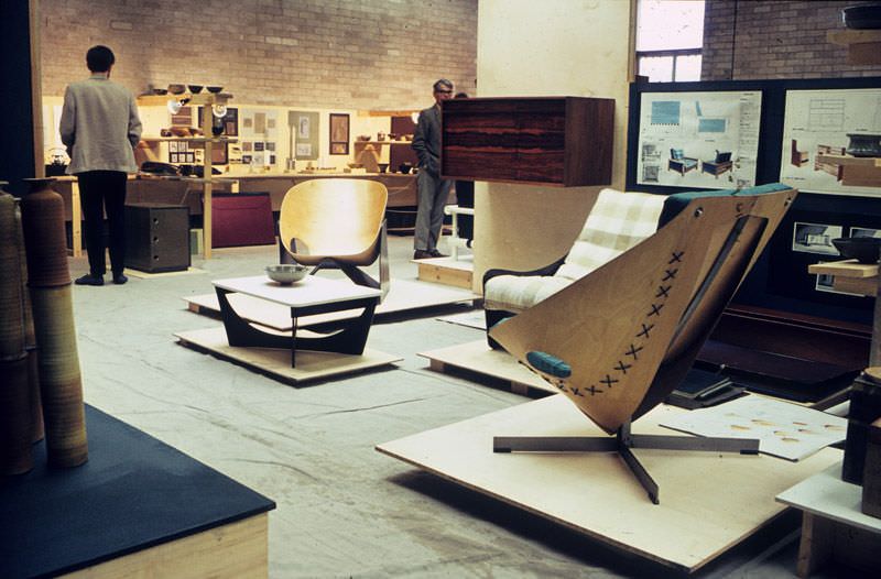 #4 Display of Industrial Design students’ work at Manchester College of Art and Design’s diploma show.