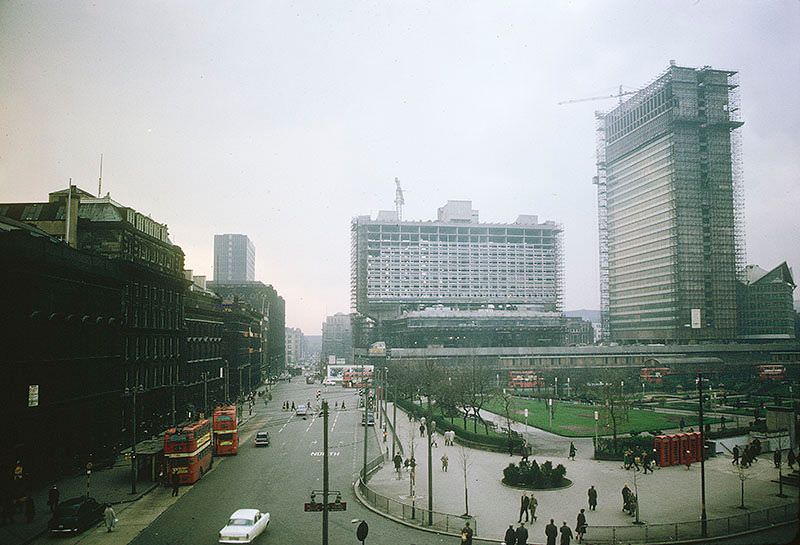 #11 View across Piccadilly Gardens towards the Piccadilly Plaza.