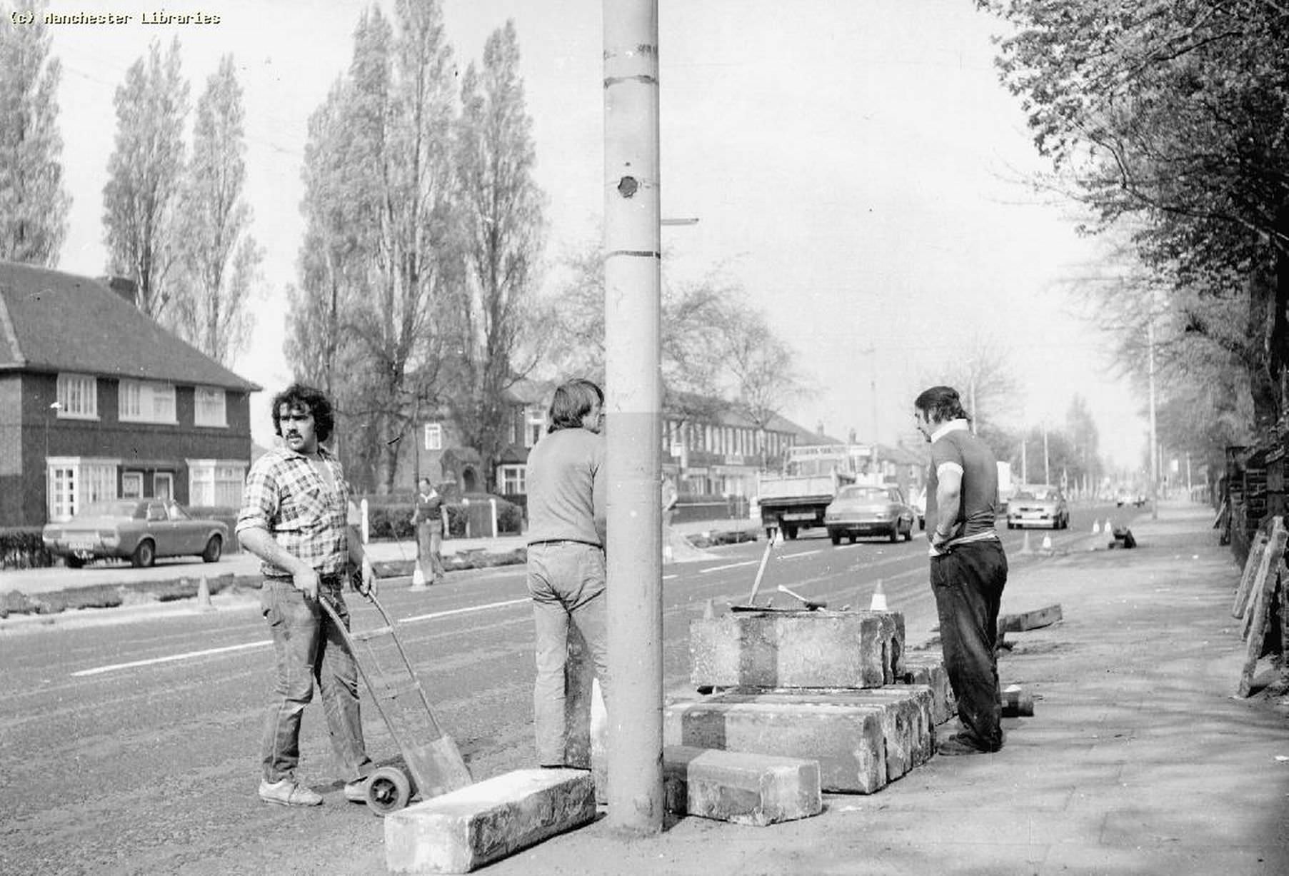 #11 Roadworks on Barlow Moor Road, Chorlton