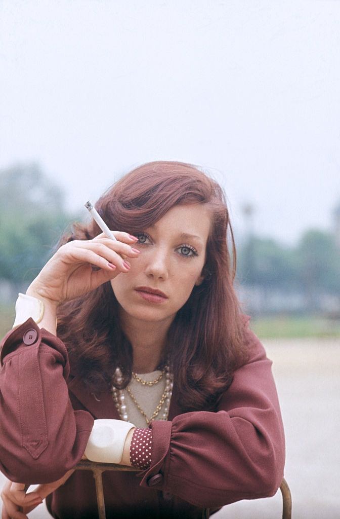 #25 Marisa Berenson in Paris, 1972.