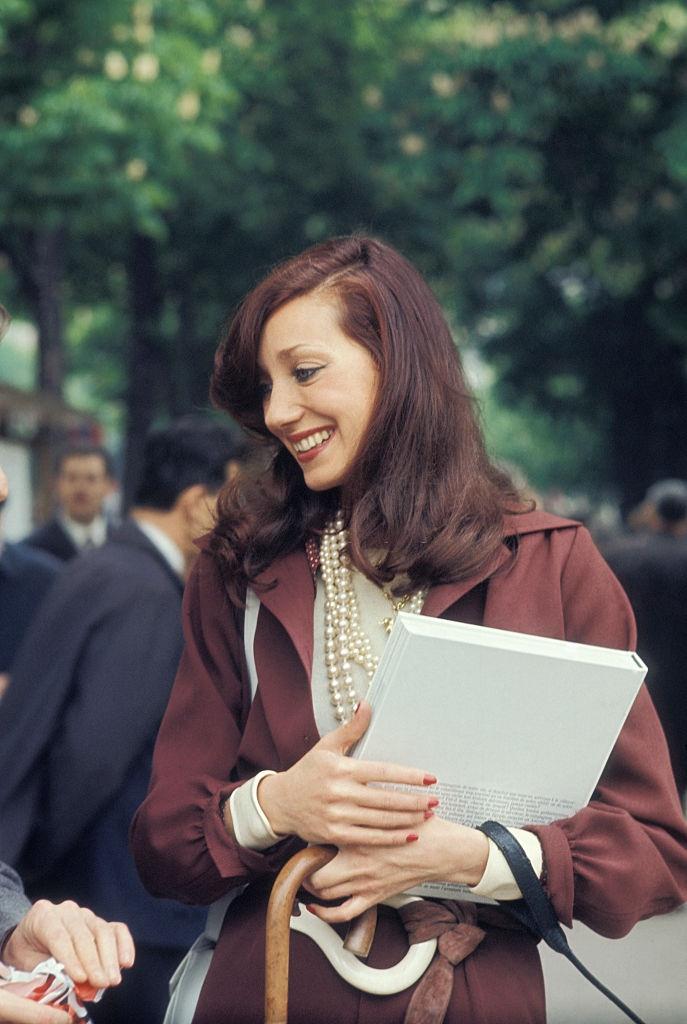 #27 Marisa Berenson in Paris, 1972.