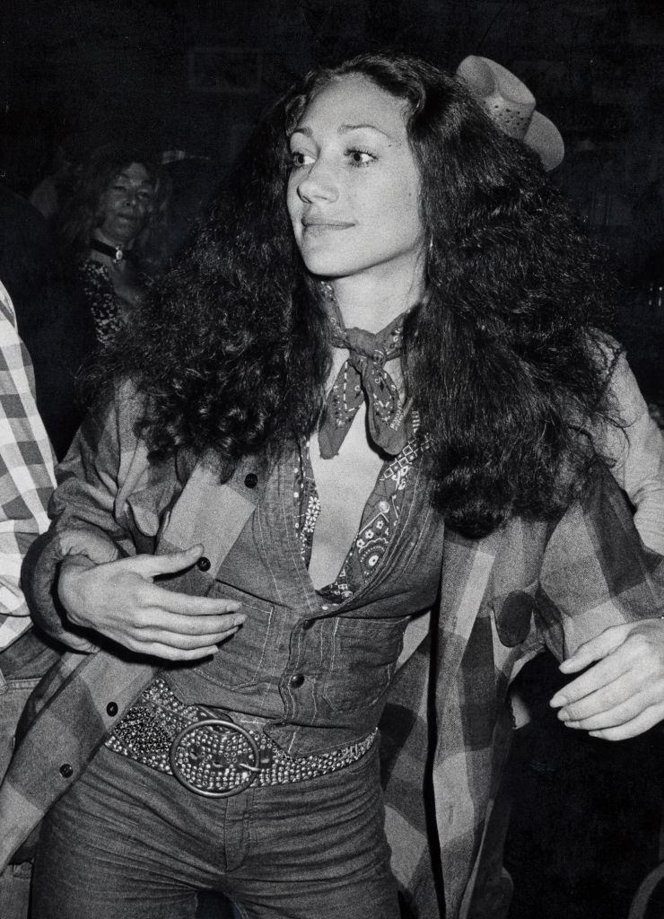 #42 Marisa Berenson at 23rd Birthday Party, 1975.