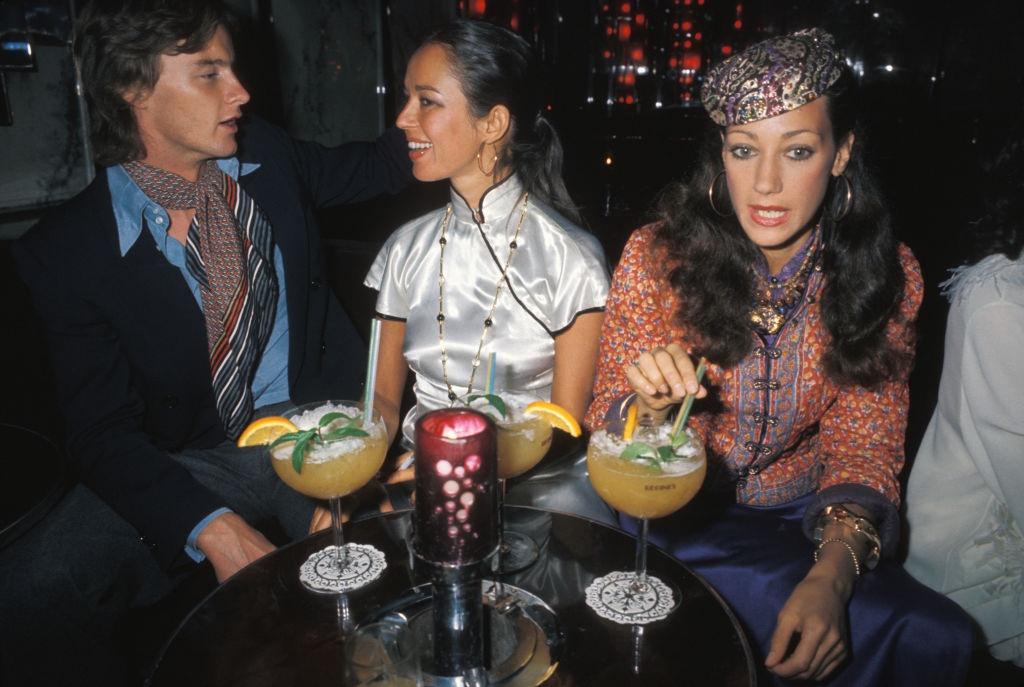 #11 Marisa Berenson at a party at New Jimmy’s in Paris on October 25, 1971.