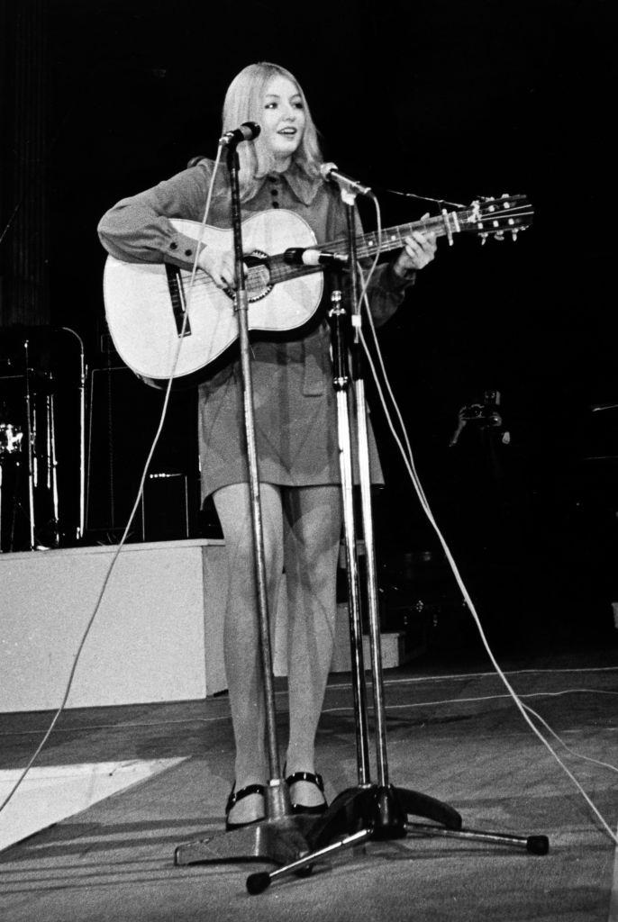 #57 Mary Hopkin enjoyed a no 1 hit with her first single “Those Were The Days”, 1970.