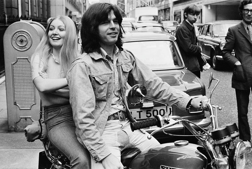 #28 Mary Hopkin with her husband Tony Visconti in London, UK, 17th June 1971.