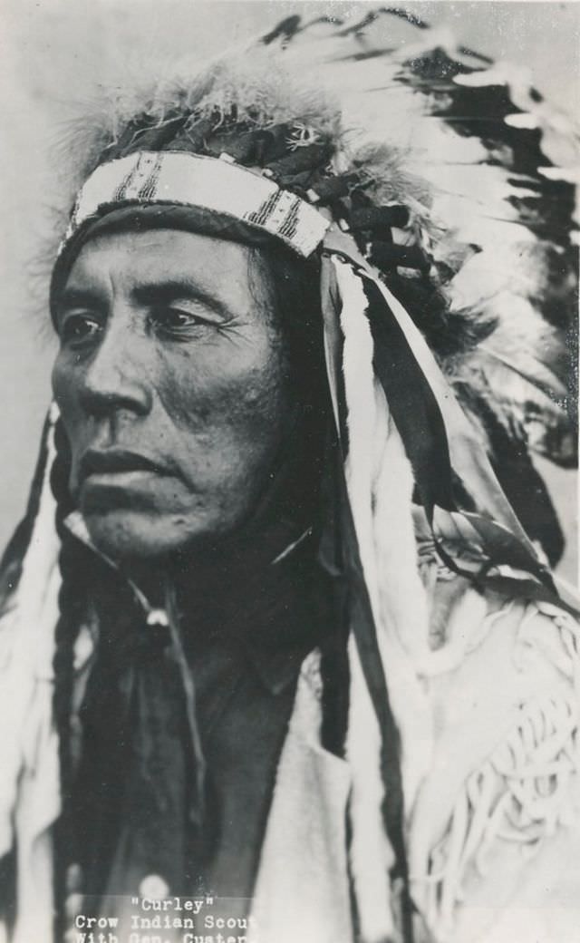 #1 Curley” a Crow Indian Scout for General Custer