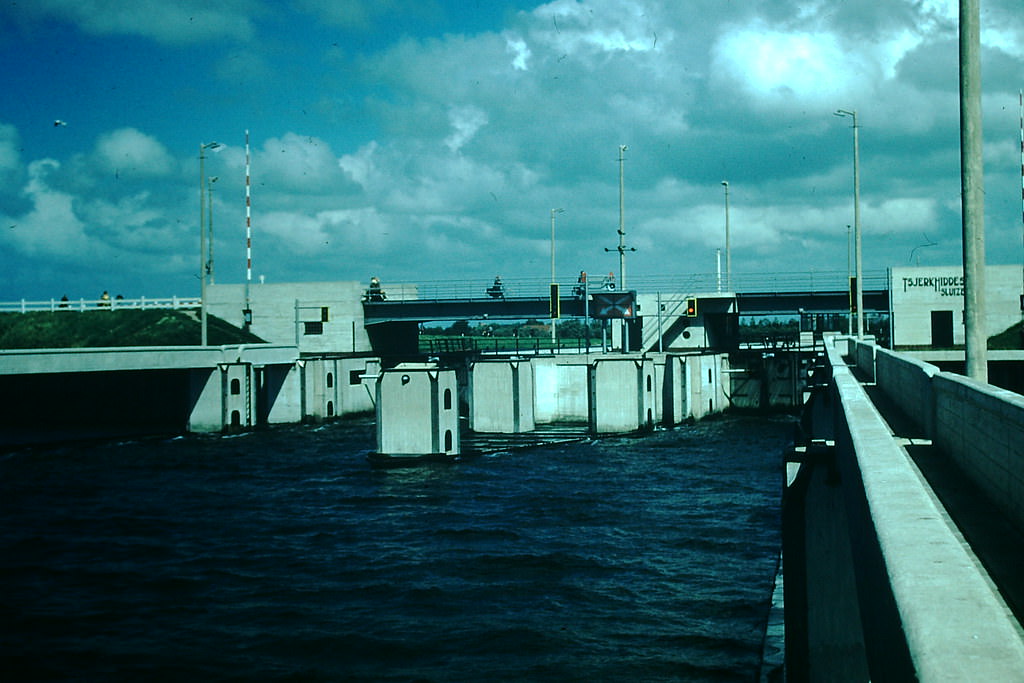 #11 Locks at Harlingen, Netherlands, 1954