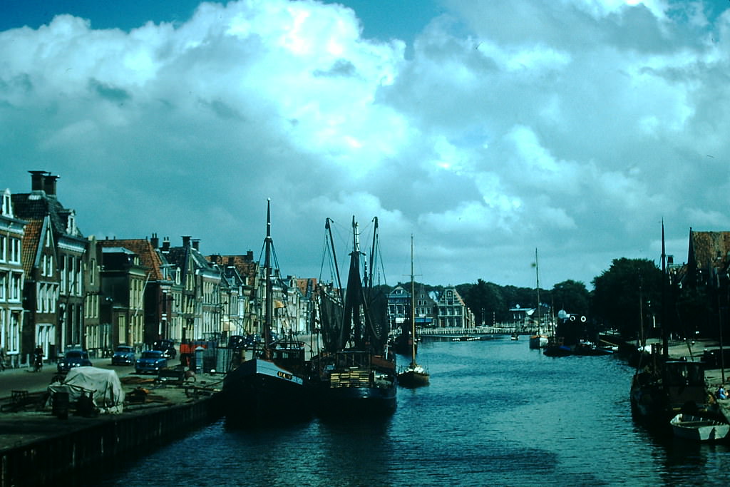 #14 Main Canal Harlingen, Netherlands, 1954