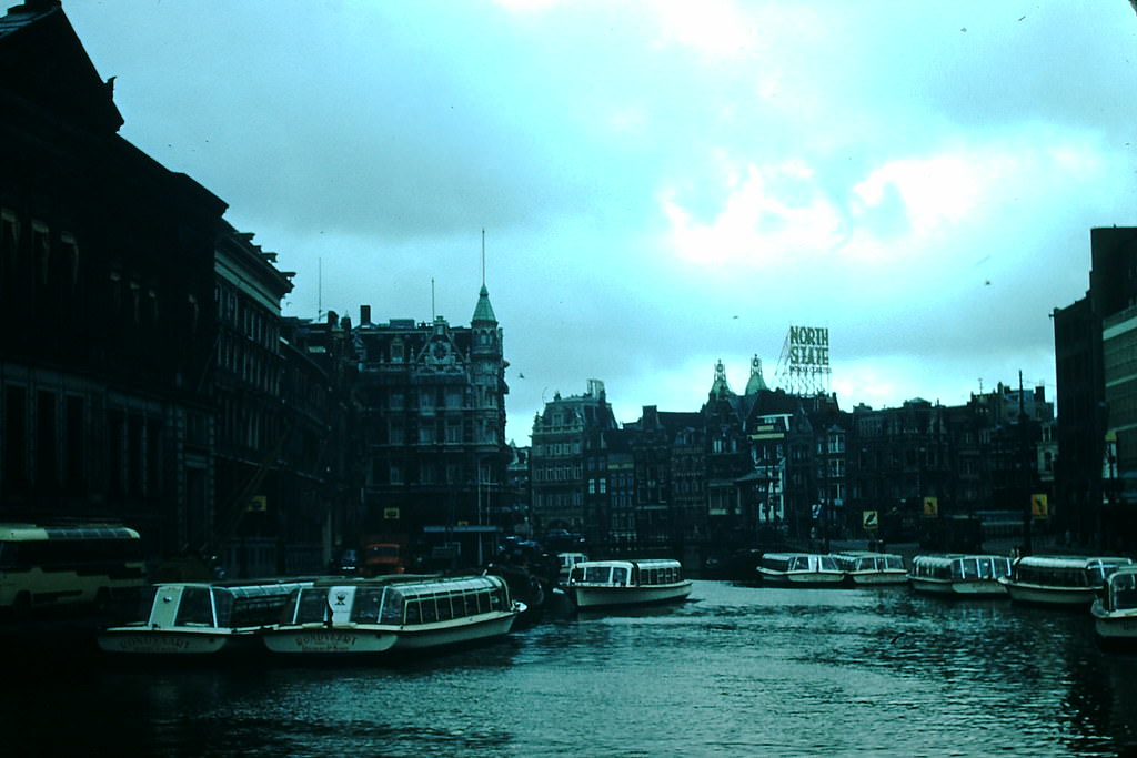 #18 Rokin Canal- Amsterdam, Netherlands, 1954