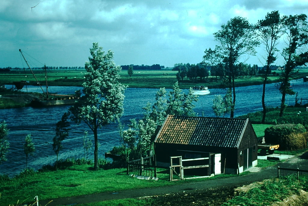 #2 Canals Near Leeuwarden, Netherlands1954