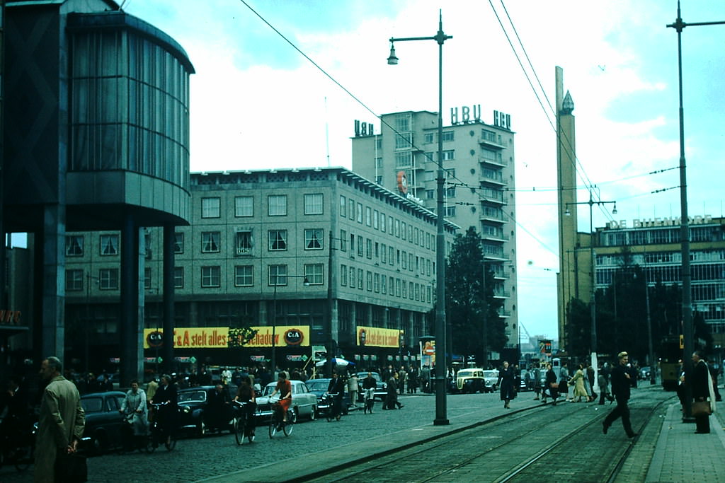 #20 Rotterdam- New Bldgs, Netherlands, 1954