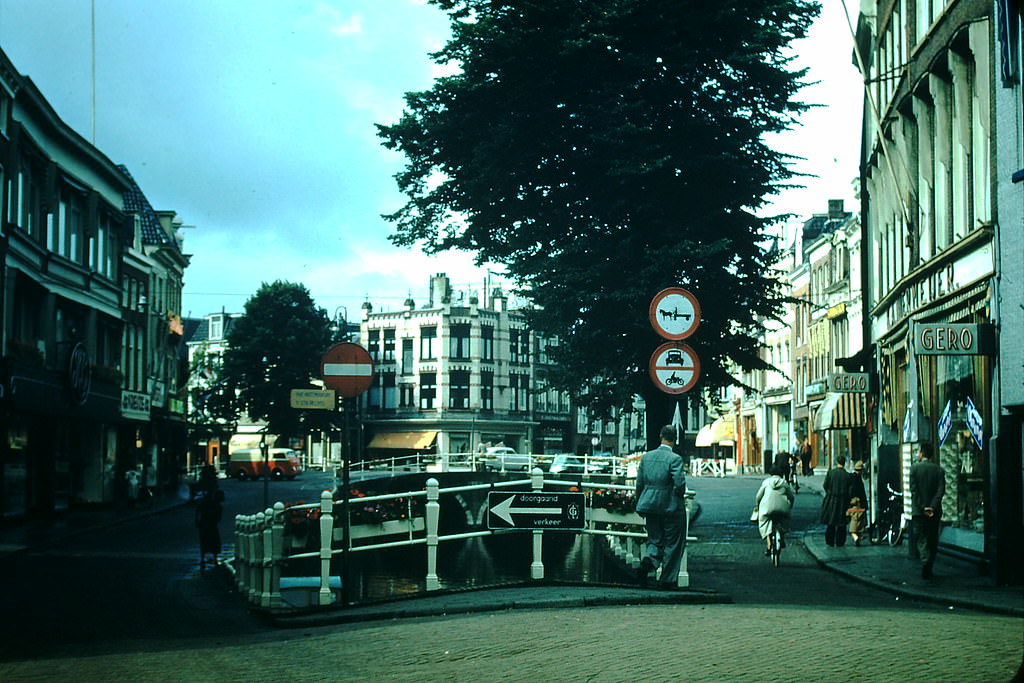 #23 Street Scene Leeuwarden, Netherlands, 1954