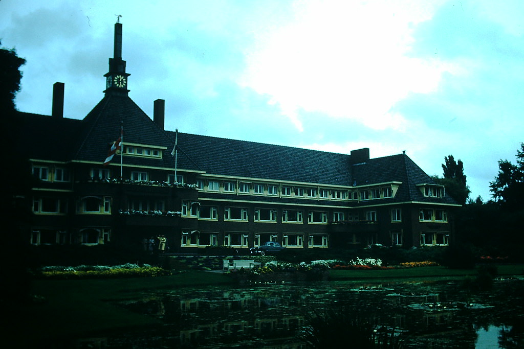 #7 Home for Old Men in Park at Alkmaar, Netherlands, 1954