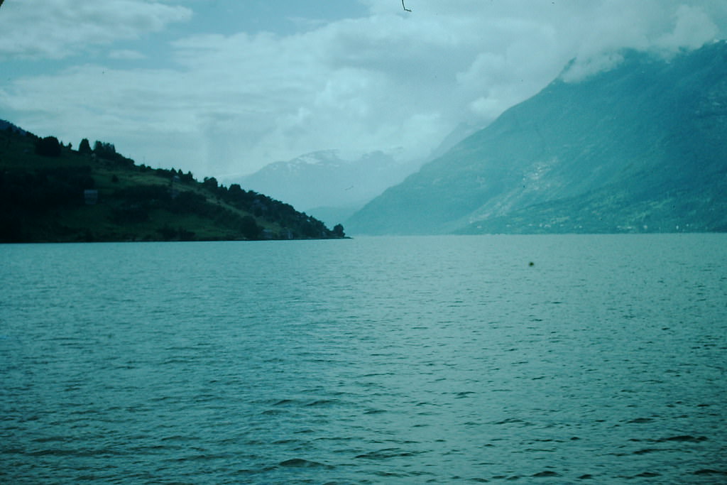 #18 Snow & Glaciers Nr Utke Hardangerfjord, Norway, 1954