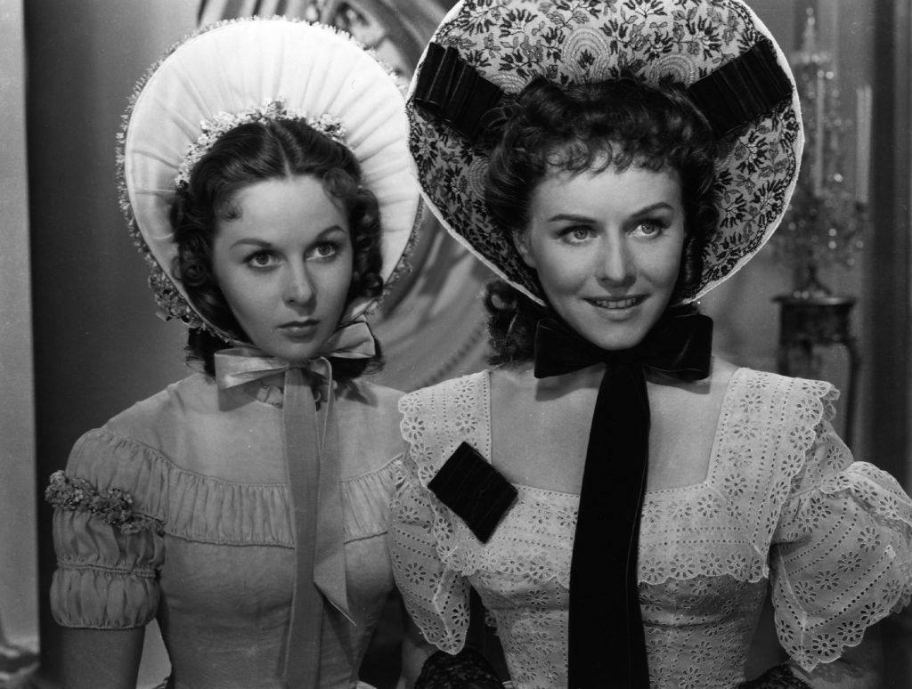 #73 Paulette Goddard with Cecli B. DeMille, 1942.