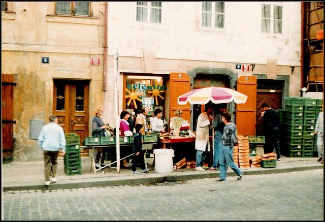 #26 A vegetable stall in the Malé Náměsti