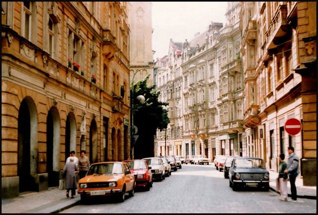 #34 Maiselova was once a principal road in the Jewish Ghetto, now Josefov
