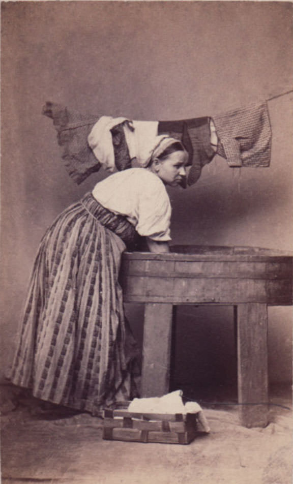 #18 Washerwoman.