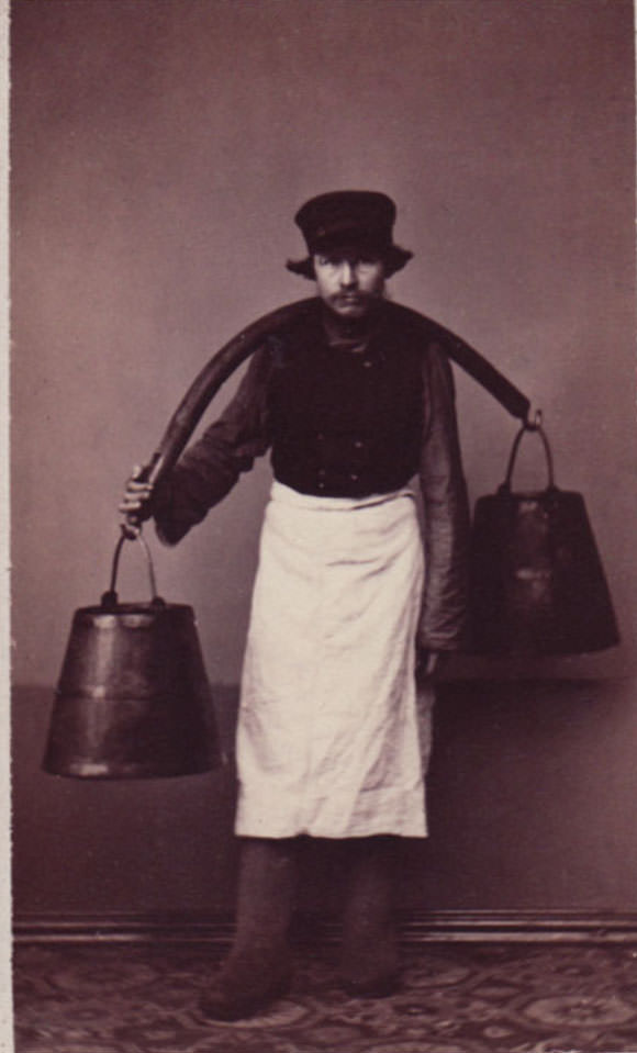 #21 House-porter carrying water.