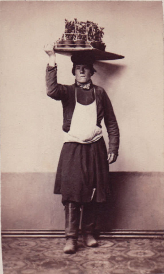 #8 Flower-seller.