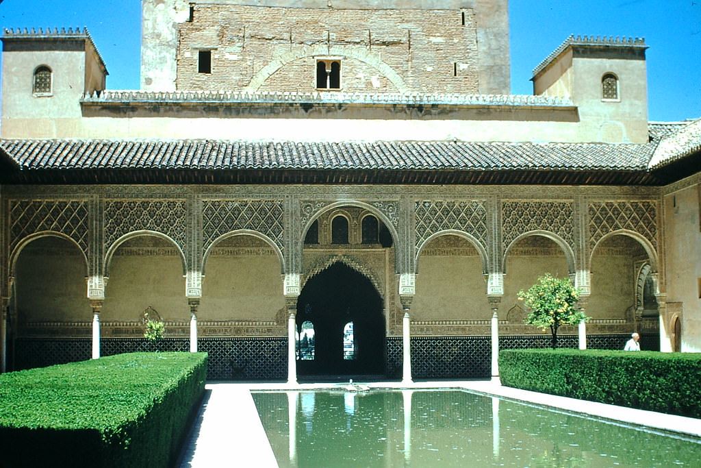 #34 Courtyard- Alhambra, Spain, 1954
