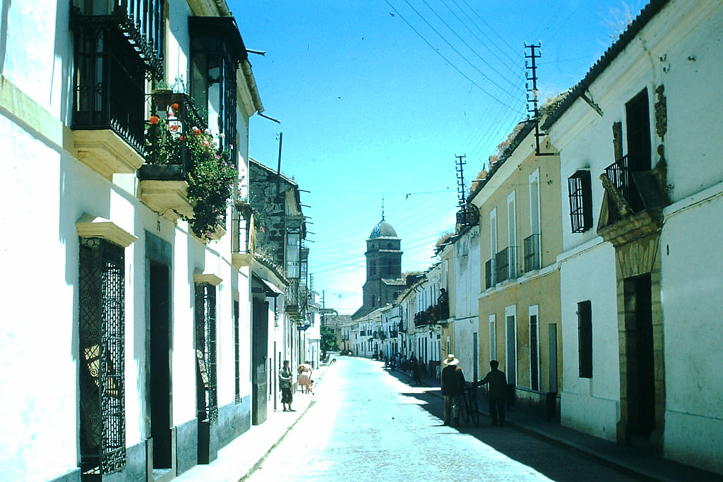 #61 Typical Street Nr Bailen, Spain, 1954