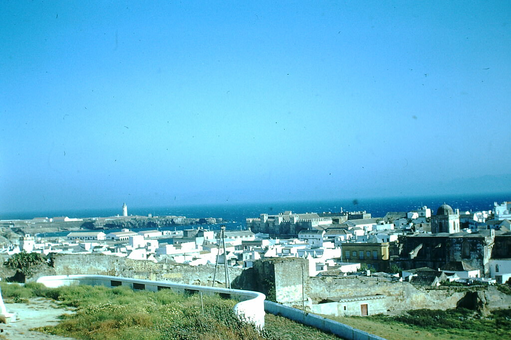 #65 Tarifa and Lighthouse, Spain, 1954