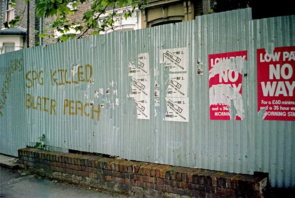 #6 Another row of tinned-up houses in Stoke Newington 1979