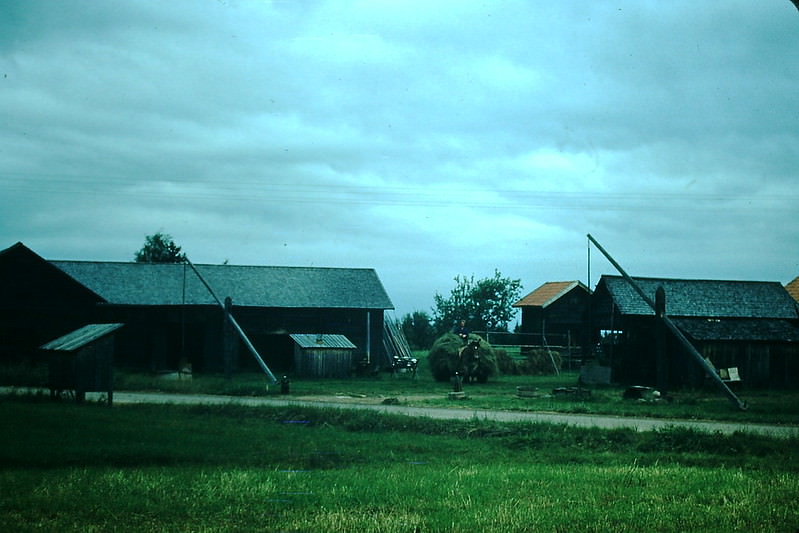 #2 Farm Homes on Siljan Lake, Sweden, 1954