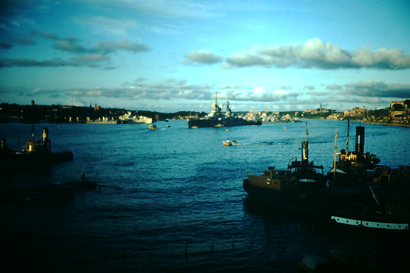 #14 Russian Baltic Fleet, Sweden, 1954