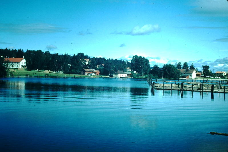 #16 Sunne on Lake Fryken, Sweden, 1954