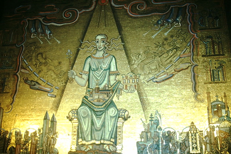 #30 Golden Hall, Stadshuset, Stockholm, Sweden, 1954