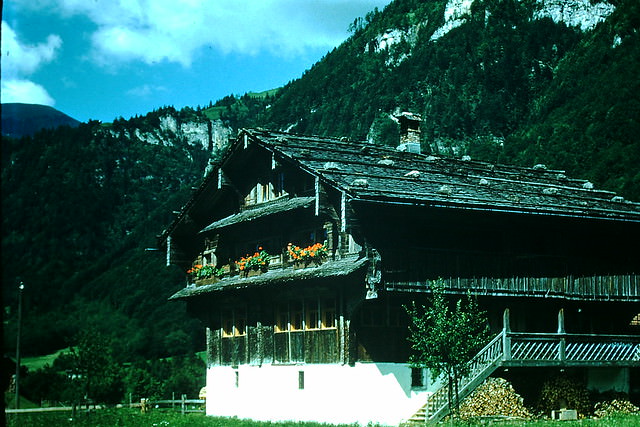 #15 Farmhouse Near Engelberg, Switzerland, 1954