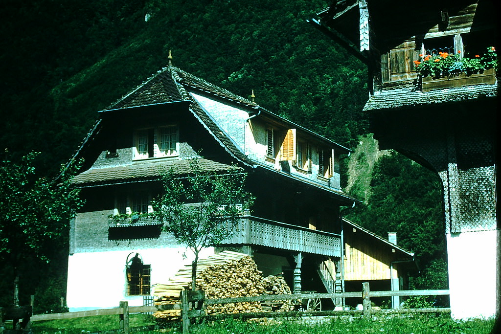 #16 Farmhouse Near Engelberg, Switzerland, 1954