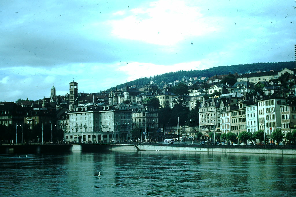 #3 Limmat River, Zurich, Switzerland, 1954