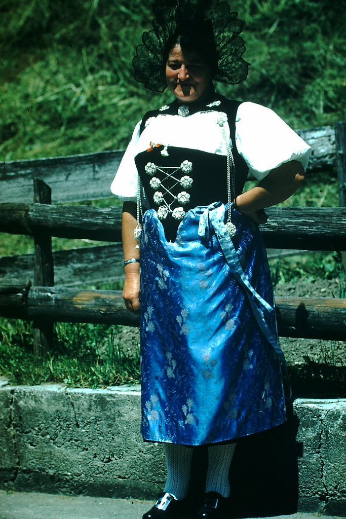 #42 Costume of Interlaken, Switzerland, 1954