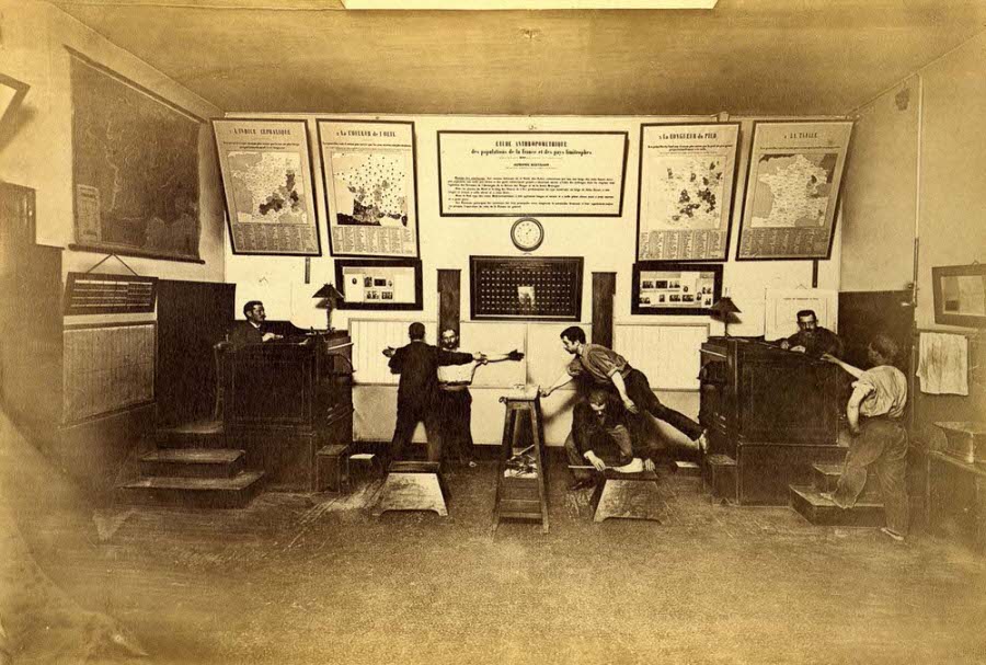 #6 A room where anthropometric measurements are obtained.