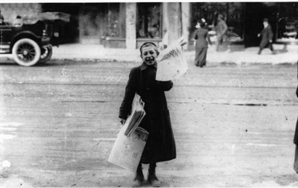 #23 Newsboy, 1905
