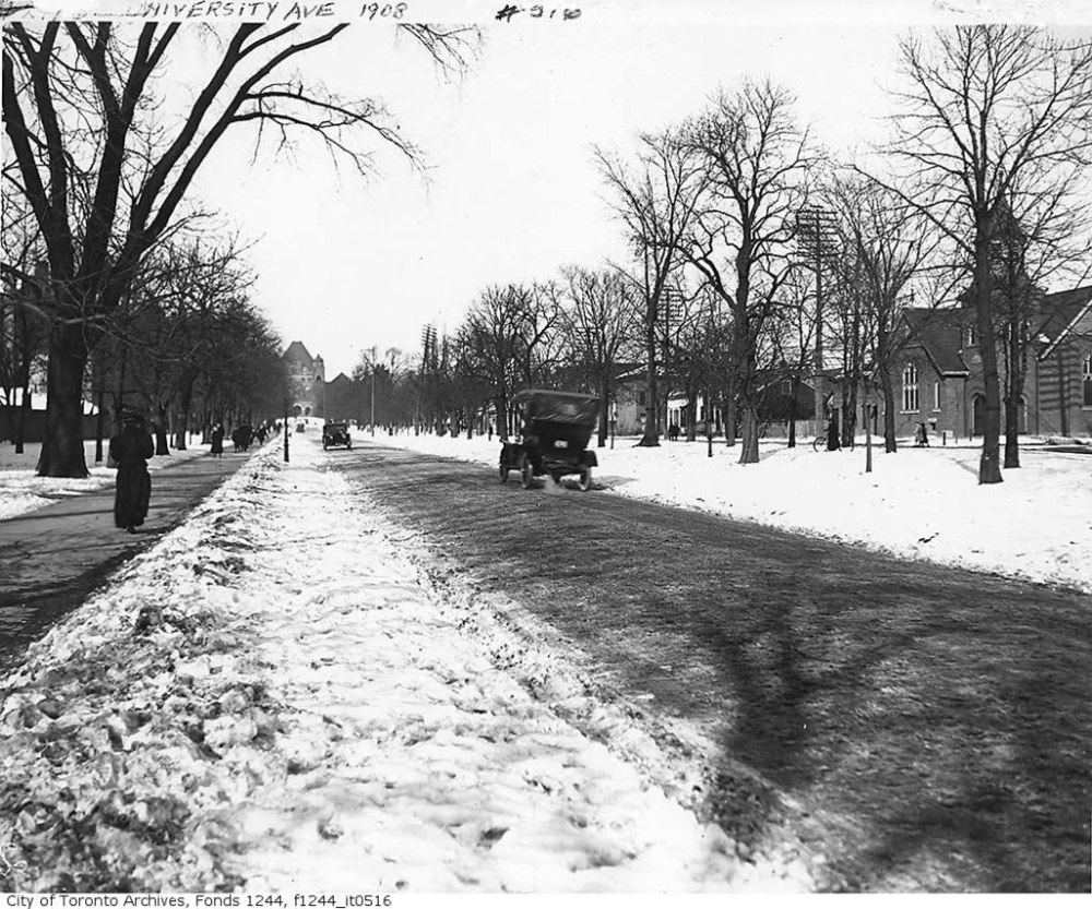 #37 University Avenue (with Queen’s Park in the distance), 1908