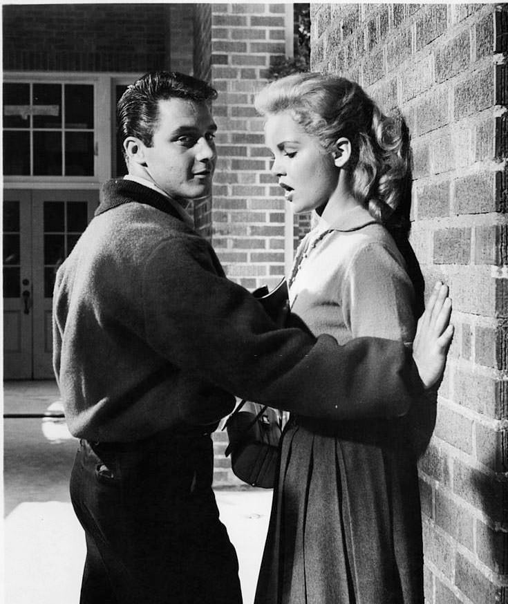 #42 Tuesday Weld with Michael Callan in ‘Because You’re Mine’, 1960.