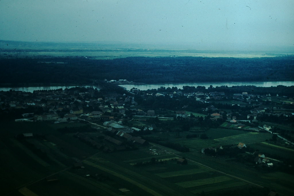 #35 Bridge over Danube, Vienna, 1953