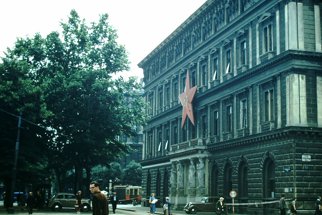 #10 Russian Military Bldg RIngstrasse, Vienna, 1953
